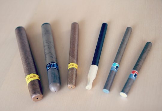 Illustration about vaping after smoking cessation and lung health research